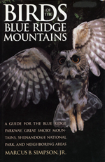 Birds of the Blue Ridge Mountains (bookcover)